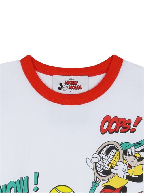T-shirt bambino Marc Jacobs bianca con Topolino tennis MARC JACOBS Kids | W6076710P